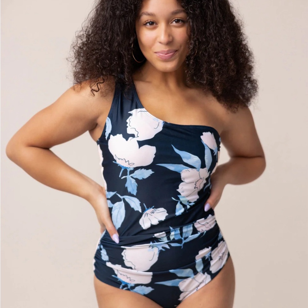 Nani Midnight Floral Cascade One Piece swimsuit